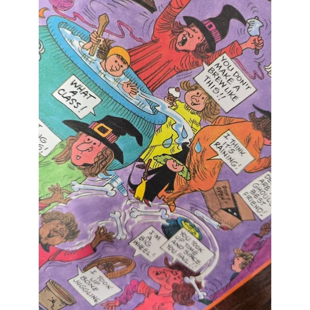 Vintage 90s Where's Wendy the Witch Search and Find Book